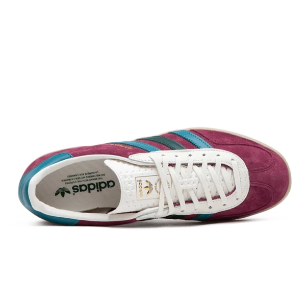 ⁦Adidas Gazelle Indoor Collegiate Burgundy Arctic Fuchsia⁩ – תמונה ⁦3⁩