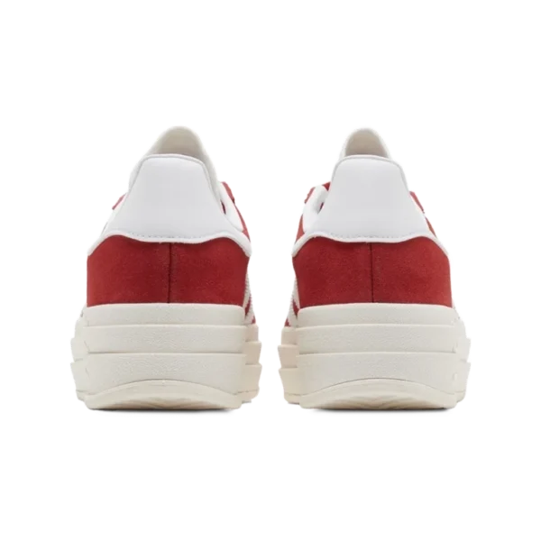 ⁦Adidas Gazelle Bold Red Cloud White⁩ – תמונה ⁦3⁩