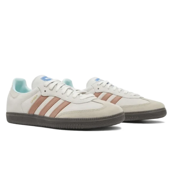 ⁦Adidas Samba OG Crystal White Clay Strata Gum⁩ – תמונה ⁦2⁩