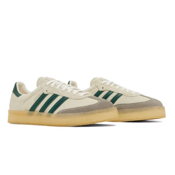 ⁦Adidas Samba x Ronnie Fieg x Clarks 8th Street Chalk White⁩ – תמונה ⁦2⁩
