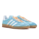 ⁦Adidas Gazelle Indoor Preloved Blue White Gum⁩ – תמונה ⁦2⁩