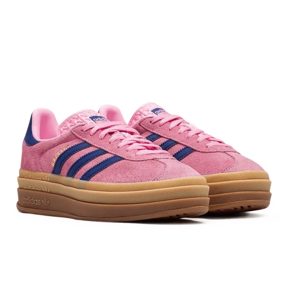 ⁦Adidas Gazelle Pink Glow Victory Blue Gum⁩ – תמונה ⁦2⁩