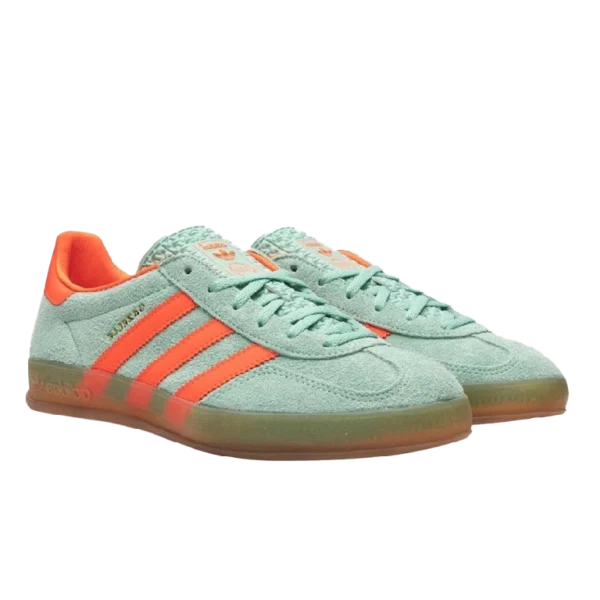 ⁦Adidas Gazelle Indoor Pulse Mint Solar Orange⁩ – תמונה ⁦2⁩