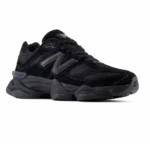 ⁦New Balance 9060 Triple Black Suede⁩ – תמונה ⁦2⁩
