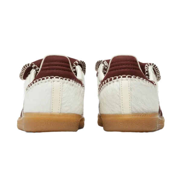 ⁦Adidas Samba x Wales Bonner Pony Tonal Cream White Mystery Brown⁩ – תמונה ⁦3⁩