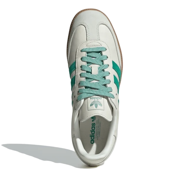 ⁦Adidas Samba OG Off White Court Green Hazy Green⁩ – תמונה ⁦3⁩