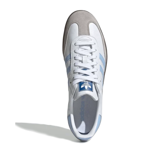 ⁦Adidas Samba OG White Blue⁩ – תמונה ⁦3⁩