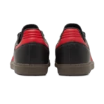 ⁦Adidas Samba x Manchester United Black Real Red⁩ – תמונה ⁦3⁩