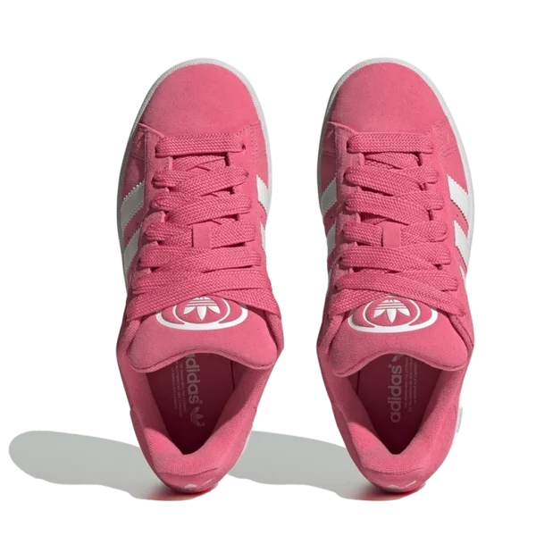 ⁦Adidas Campus 00s Pink Fusion Cloud White Cloud White⁩ – תמונה ⁦3⁩