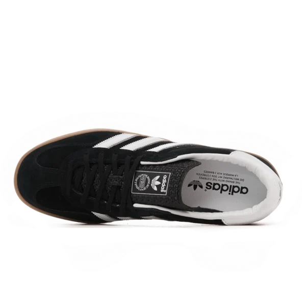 ⁦Adidas Gazelle Indoor Black White Gum⁩ – תמונה ⁦3⁩