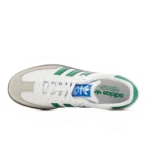 ⁦Adidas Samba OG White Green⁩ – תמונה ⁦3⁩
