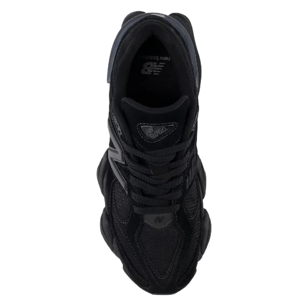 ⁦New Balance 9060 Triple Black Suede⁩ – תמונה ⁦3⁩