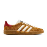 Adidas Gazelle x Gucci GG Monogram Mesa White Red