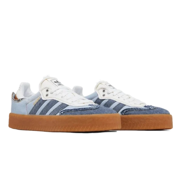 ⁦Adidas Sambae Denim Cloud White Mesa Gum⁩ – תמונה ⁦2⁩