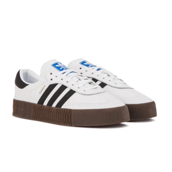 ⁦Adidas Sambarose Cloud White Core Black Gum⁩ – תמונה ⁦2⁩
