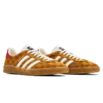 ⁦Adidas Gazelle x Gucci GG Monogram Mesa White Red⁩ – תמונה ⁦2⁩