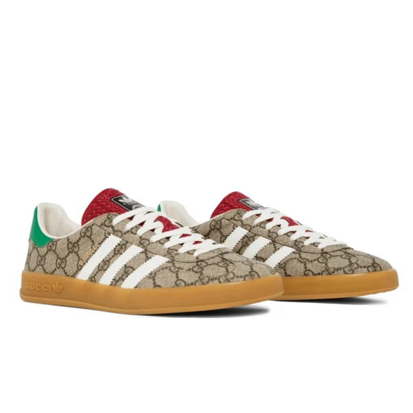 ⁦Adidas x Gucci Gazelle GG Supreme Canvas⁩ – תמונה ⁦2⁩