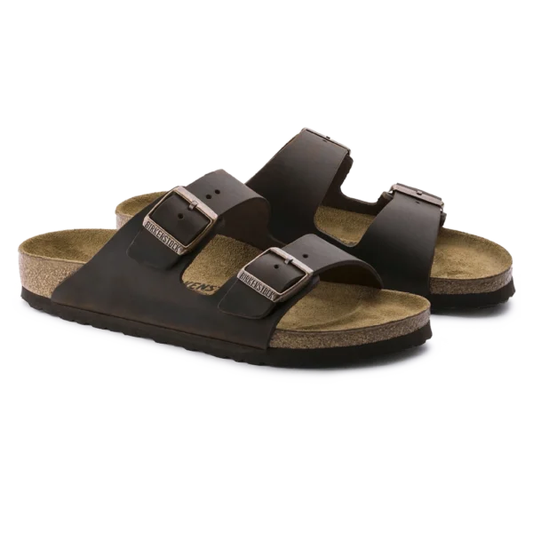 ⁦Birkenstock Arizona Oiled Leather Habana Brown⁩ – תמונה ⁦2⁩