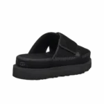 ⁦UGG Goldenstar Cross Slide Black⁩ – תמונה ⁦3⁩