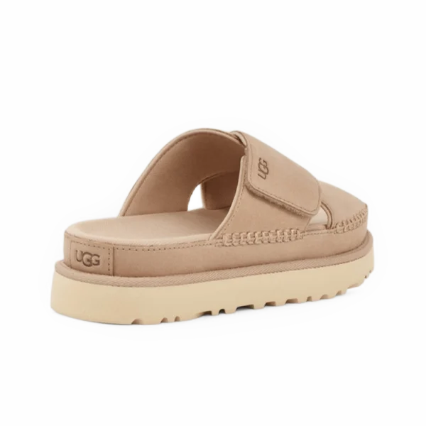 ⁦UGG Goldenstar Cross Slide Beige⁩ – תמונה ⁦3⁩