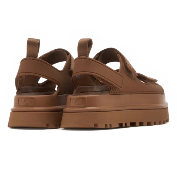 ⁦UGG GoldenGlow Sandal Brown⁩ – תמונה ⁦3⁩