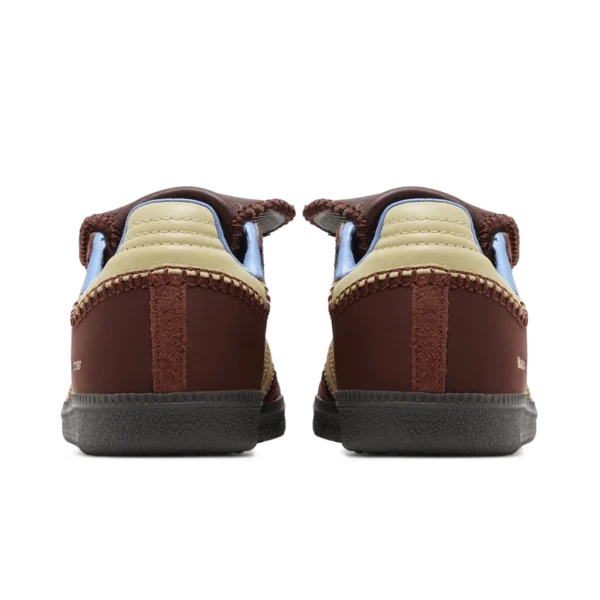 ⁦Adidas Samba Fox x Wales Bonner Fox Brown Lucky Blue⁩ – תמונה ⁦3⁩