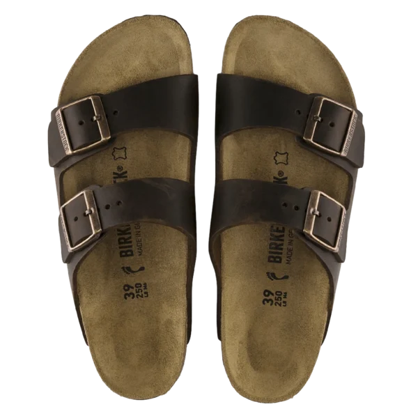 ⁦Birkenstock Arizona Oiled Leather Habana Brown⁩ – תמונה ⁦3⁩