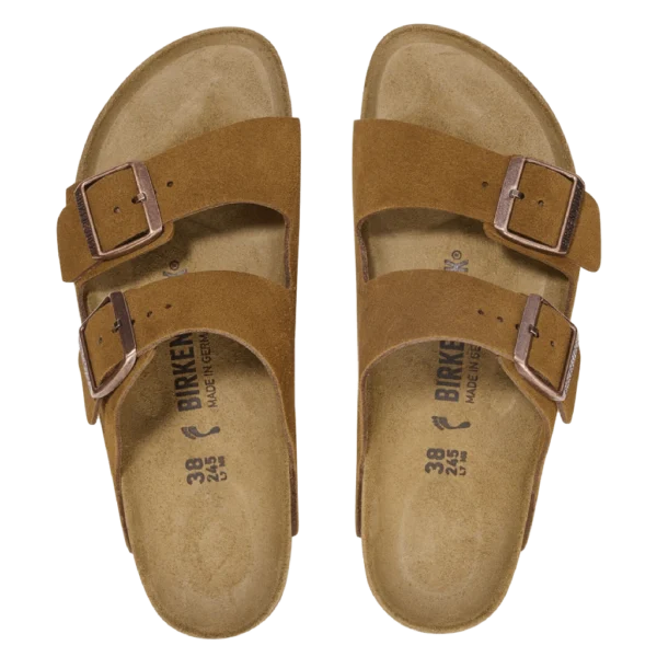 ⁦Birkenstock Arizona Suede Leather Mink⁩ – תמונה ⁦3⁩