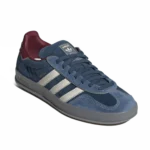 ⁦Adidas Gazelle Indoor Crew Navy Burgundy Gold Metallic⁩ – תמונה ⁦2⁩