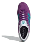 ⁦Adidas Gazelle 85 Low Glory Purple Hi-Res Aqua Cloud White⁩ – תמונה ⁦3⁩