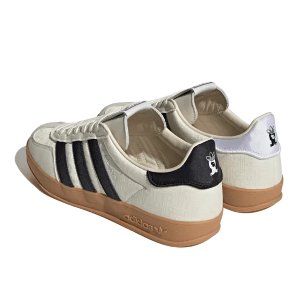 ⁦Adidas Gazelle Indoor Cream White Core Black Sand⁩ – תמונה ⁦3⁩
