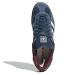 ⁦Adidas Gazelle Indoor Crew Navy Burgundy Gold Metallic⁩ – תמונה ⁦4⁩