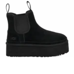 UGG Neumel Platform Chelsea Black