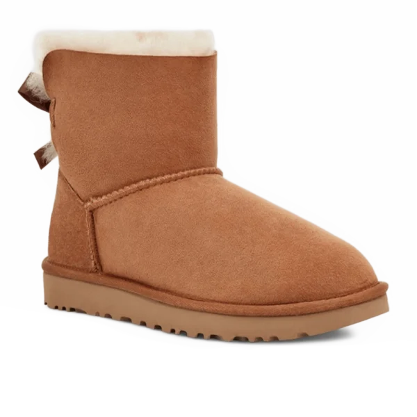 ⁦UGG Mini Bailey Bow II Chestnut⁩ – תמונה ⁦2⁩
