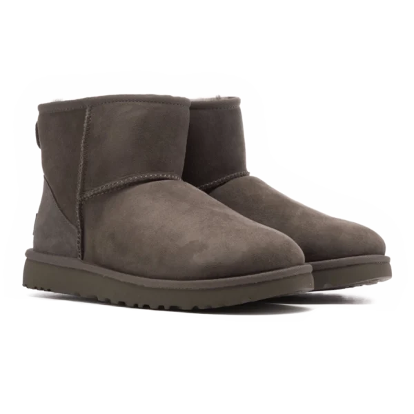 ⁦UGG Classic Mini II Grey⁩ – תמונה ⁦2⁩