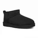 ⁦UGG Classic Ultra Mini Black⁩ – תמונה ⁦2⁩