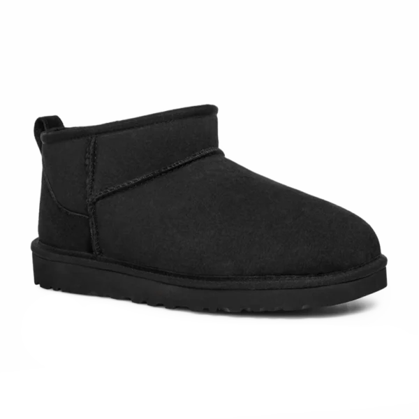 ⁦UGG Classic Ultra Mini Black⁩ – תמונה ⁦2⁩