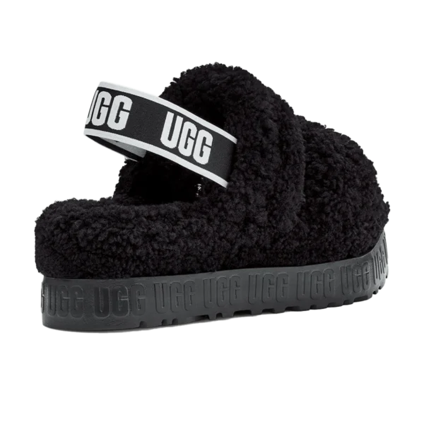 ⁦UGG Oh Fluffita Sandal Black⁩ – תמונה ⁦2⁩