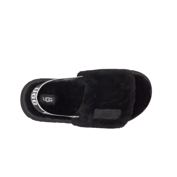 ⁦UGG Disco Slide Black⁩ – תמונה ⁦3⁩