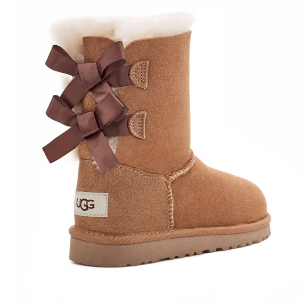 ⁦UGG Bailey Bow II Chestnut⁩ – תמונה ⁦3⁩