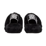 ⁦UGG Fluff Yeah Slide Black⁩ – תמונה ⁦3⁩