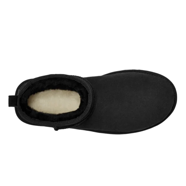 ⁦UGG Classic Ultra Mini Black⁩ – תמונה ⁦3⁩