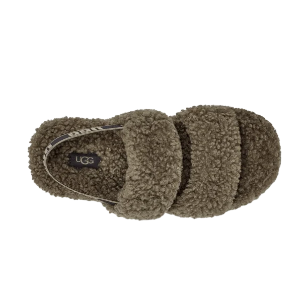 ⁦UGG OH Fluffita Sandal Burnt Olive⁩ – תמונה ⁦3⁩