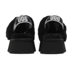 ⁦UGG Funkette Slipper Black⁩ – תמונה ⁦3⁩