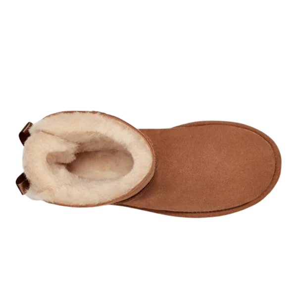 ⁦UGG Mini Bailey Bow II Chestnut⁩ – תמונה ⁦4⁩