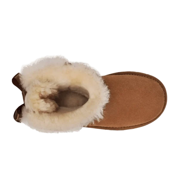 ⁦UGG Bailey Bow II Chestnut⁩ – תמונה ⁦4⁩