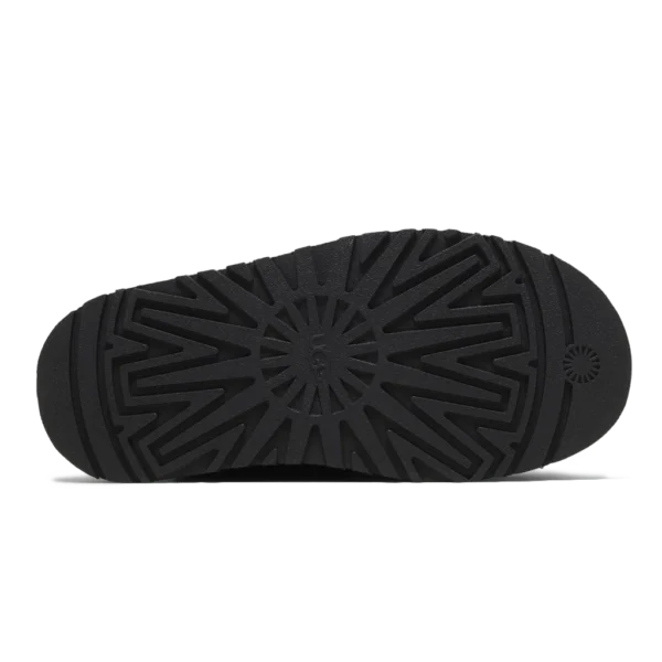 ⁦UGG Funkette Slipper Black⁩ – תמונה ⁦4⁩