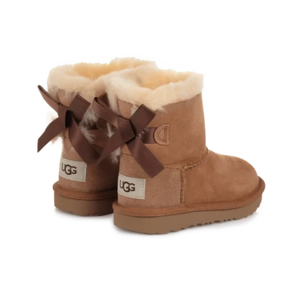 ⁦Kids' Mini Bailey Bow II Boot Chestnut⁩ – תמונה ⁦3⁩