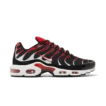 Nike Air Max Plus Black White University Red
