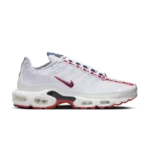 Nike Air Max Plus White University Red